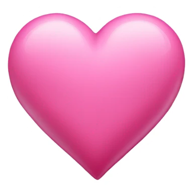 Pink heart with rebon sticker