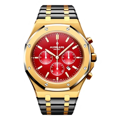 Audemars pigiet Watch style Apple emoji sticker