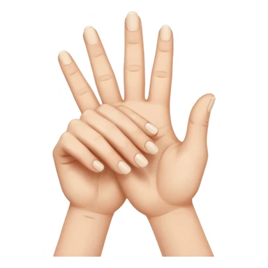 fake promise fingers crossed sticker