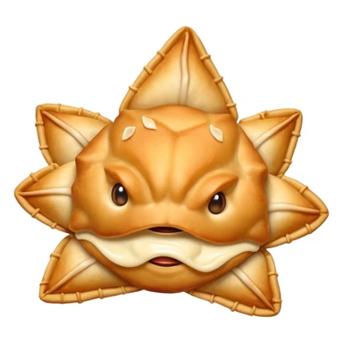 crab rangoon sticker