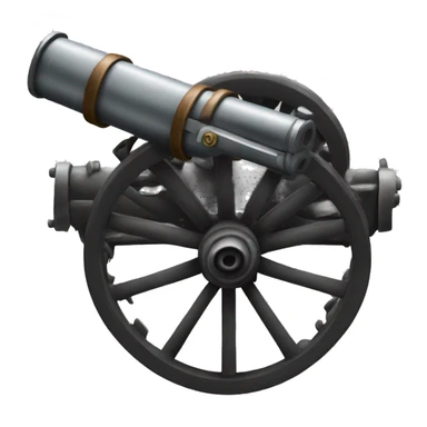 Gatling Gun Barrell sticker