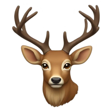 Cerf sticker