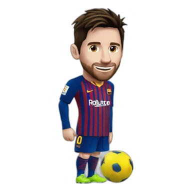 messi energè sticker