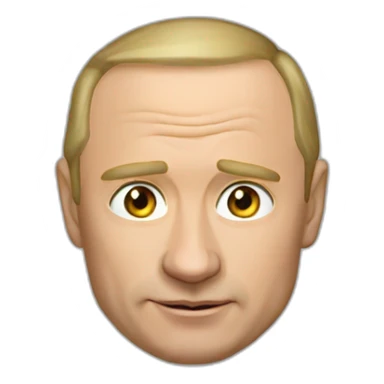 putin-holding-poo sticker