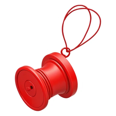 yo yo toy with string sticker