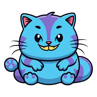 Cheshire Cat from Alice in Wonderland sticker