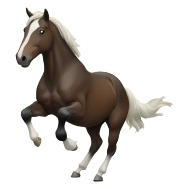 Horse Bucking  sticker