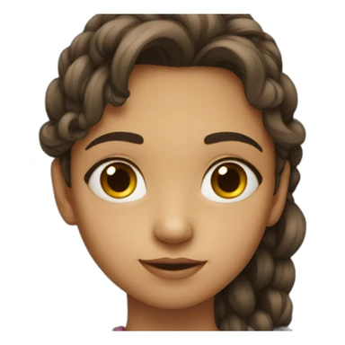 Girl side eyeing  sticker