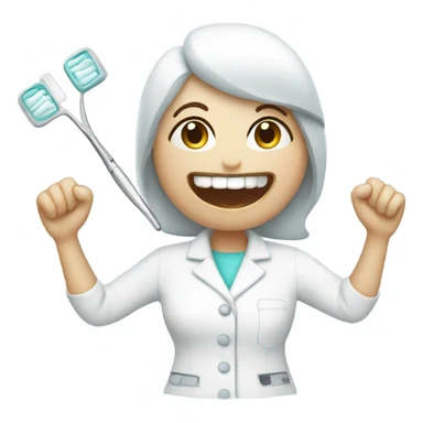 dental hygienist  sticker