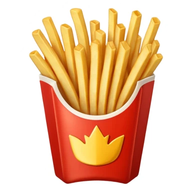 Porzione di patatine media (senza faccina) sticker