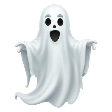 halloween ghost sticker