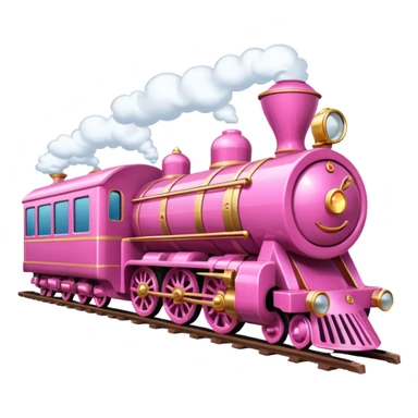 Pink boujee train  sticker