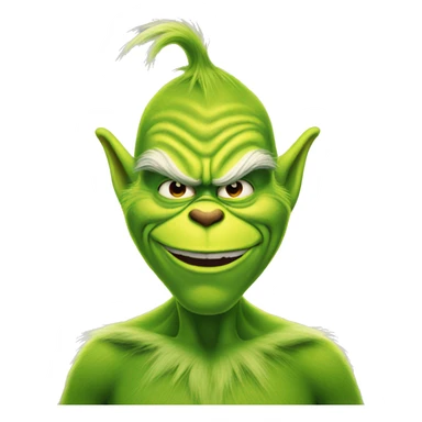 grinch sticker