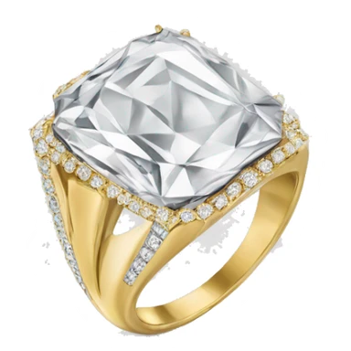 Didem Pancar diamond ring sticker