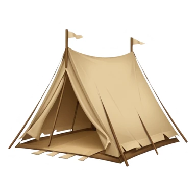 tent unmake sticker