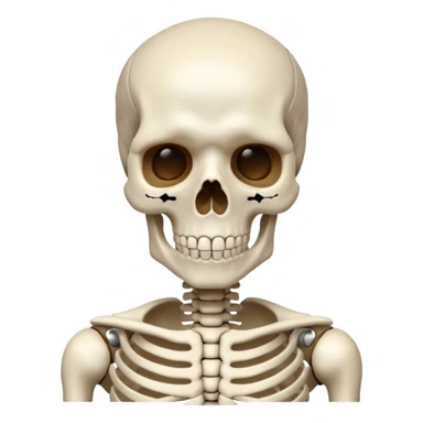 Gojo skeleton sticker