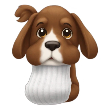 keren doesn't know what a sock is sticker