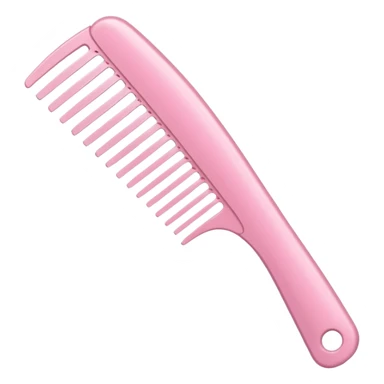 light pink styler comb, variation 4 sticker