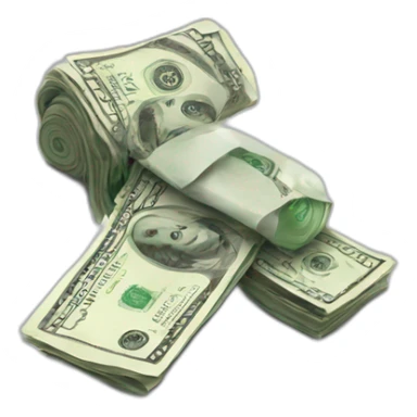 money thrown away sticker