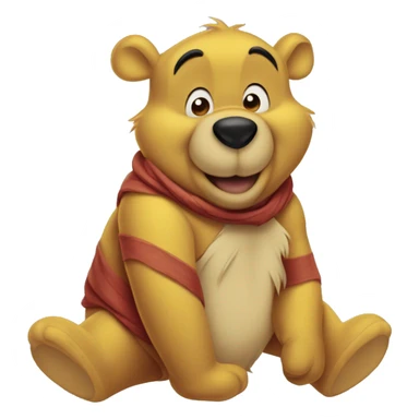 The winnie pooh sticker