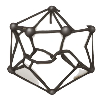 Dodecahedron sticker