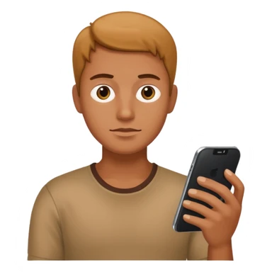 trabajando en el smartphone sticker