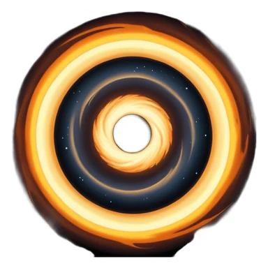 Un trou noir sticker