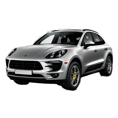 Porsche Macan black sticker