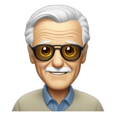 Stan Lee sticker