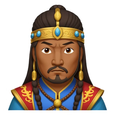 Genghis Khan sticker