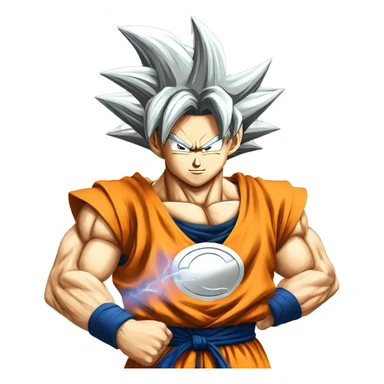 songoku super sayen  sticker