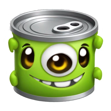 Canette de la marque Monster  sticker