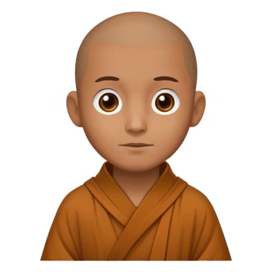 a monk sticker