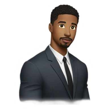 Michael-b-Jordan-vomi sticker
