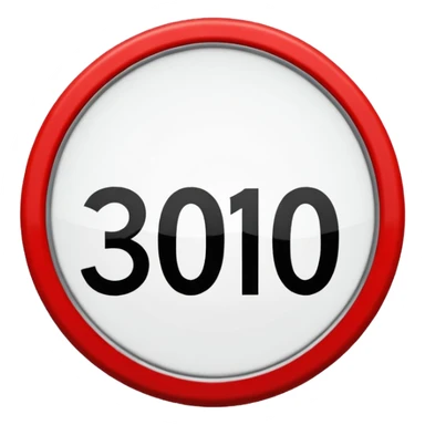 tempo 30 verkehrsschild sticker