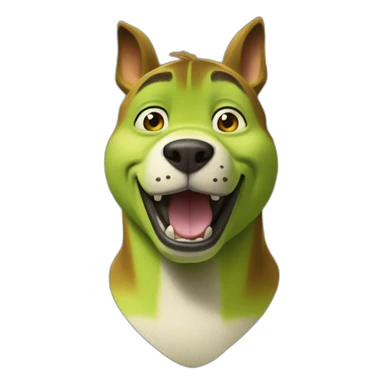 Shrek Siba inu sticker