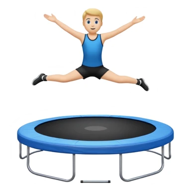 basic performance trampoline sticker