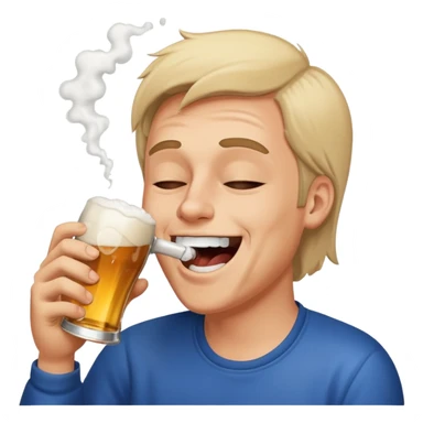 cocaine nose beers sticker