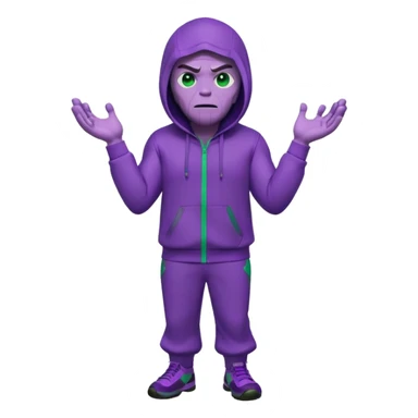 Squid games thanos sticker