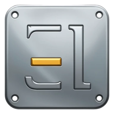 E.L abbreviations sticker