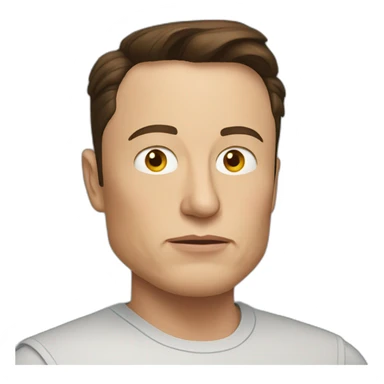 Serious Elon musk sticker