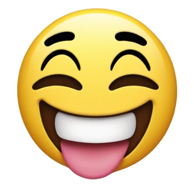 Smiley sticking out his tongue sticker