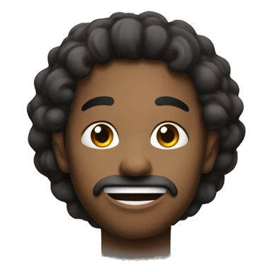 a nice, merciful face sticker