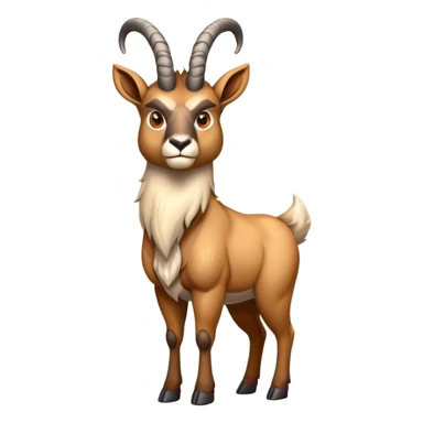 Markhor front view army trained sticker
