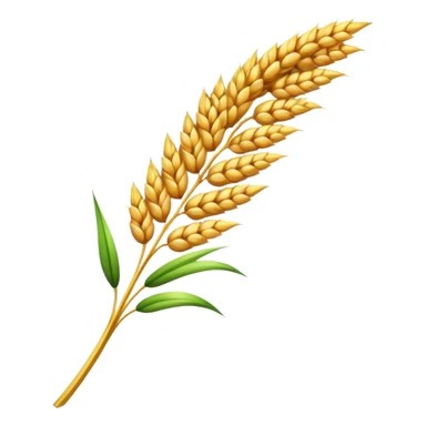 Ear of wheat sticker