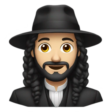 Thatveganteacher as an orthodox jew sticker
