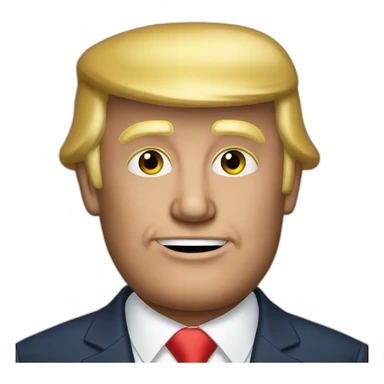 Donal trump sticker