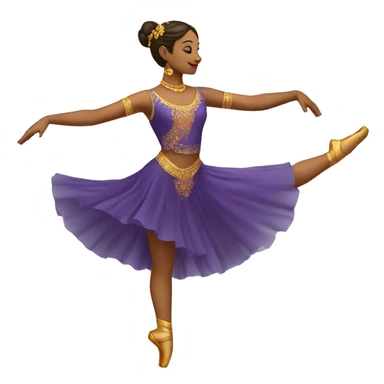 classical dance dancer sticker