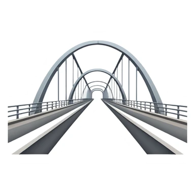 modern bridge sticker
