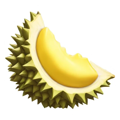 Durian fruit emoji  sticker